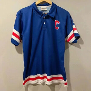Mark Messier New York Rangers  Toe Drag Golf Shirt